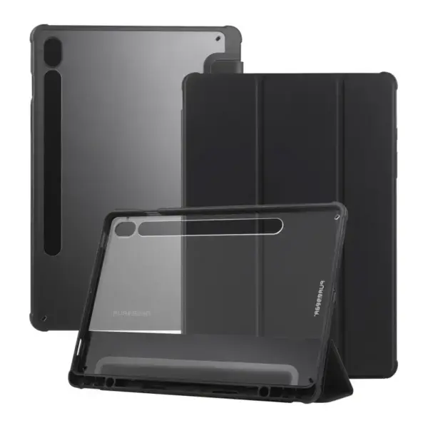 כיסוי ל-Galaxy Tab A11 עם מגן זכוכית PureGear Folio Cover