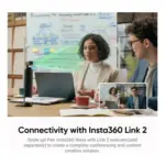 ⁦רמקול ועידה חכם Insta360 Wave — הקלטת AI⁩ – תמונה ⁦6⁩