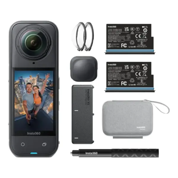 מצלמת 360 Insta360 X5 — ערכת Essential